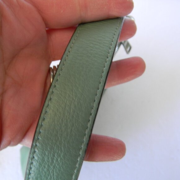 EUC Coach Dempsey SMALL Shoulder Bag Green Pebble Leather Coach PatcH - Picture 5 of 10